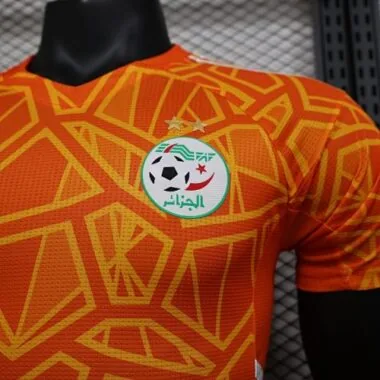2023 Algeria Orange Player Version S-XXL Cheap Football Kit