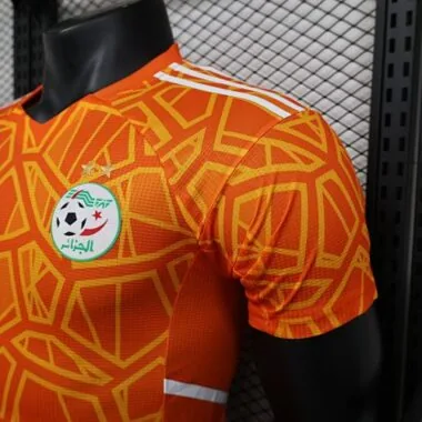 2023 Algeria Orange Player Version S-XXL Cheap Football Kit