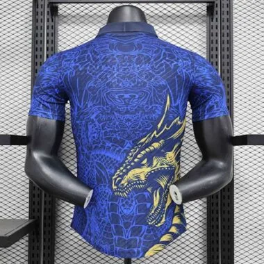 24-25 Real Madrid Dragon Special Edition Kit Blue Player Version Shirt Football AAAAJersey Supplier
