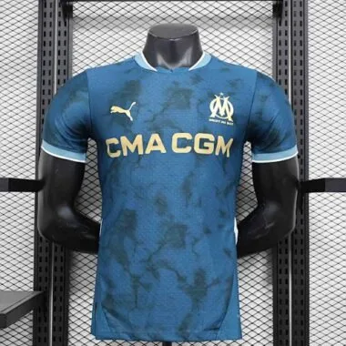 24-25 Marseille Away Kit Player Version Shirt Football AAAAJersey Supplier