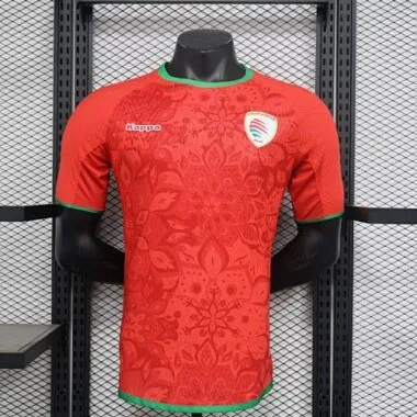 Camisa de futebol do Omã (23-24), versão de jogador, equipamento principal, AAAAJerseys, Yupoo
