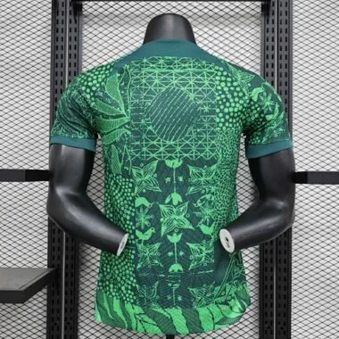2023 Nigeria Home Kit Green Player Version Shirt Soccer Jerseys For Sale