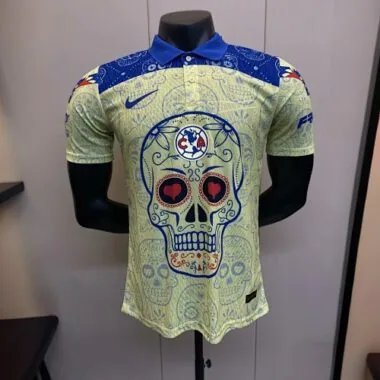 23-24 Club America Halloween Special Edition Kit Player Version Shirt Soccer Jerseys Yupoo