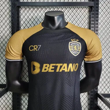 2023/24 Sporting Lisbon Third Kit Player Version Shirt Football Jerseys