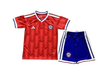 2026 Kids Chile Home Kit World Cup Cheap Football Jersey Wholesale Yupoo