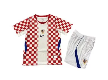 2026 Kids Croatia Home Kit World Cup Cheap Football Jersey Wholesale Yupoo