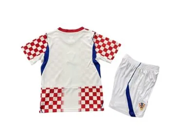 2026 Kids Croatia Home Kit World Cup Cheap Football Jersey Wholesale Yupoo