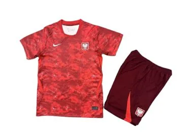 2026 Kids Poland Away Kit World Cup Cheap Football Jersey Wholesale Yupoo