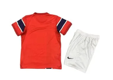 2026 Kids Norway Home Kit World Cup Cheap Football Jersey Wholesale Yupoo