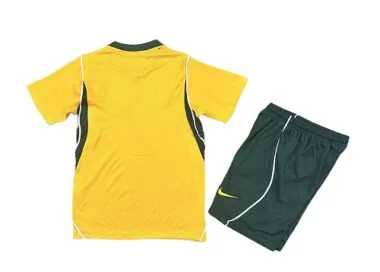 2026 Kids Australia Home Kit World Cup Cheap Football Jersey Wholesale Yupoo
