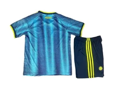 2026 Kids Colombia Away Kit World Cup Cheap Football Jersey Wholesale Yupoo