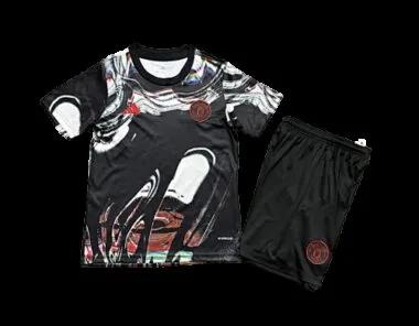 25-26 Kids Manchester United Special Edition Kit Cheap Football Jersey Wholesale Yupoo