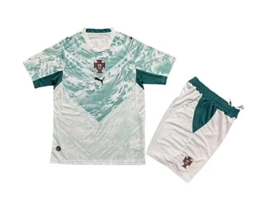 2026 Kids Portugal Away Kit World Cup Cheap Football Jersey Wholesale Yupoo