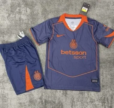 25-26 Kids Inter Milan Third Away Kit Cheap Soccer Jerseys Yupoo
