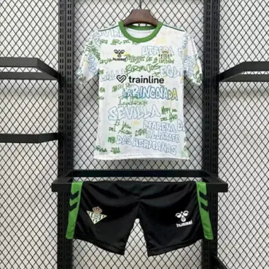 25-26 Kids Real Betis Special Edition Kit Cheap Soccer Jerseys Yupoo