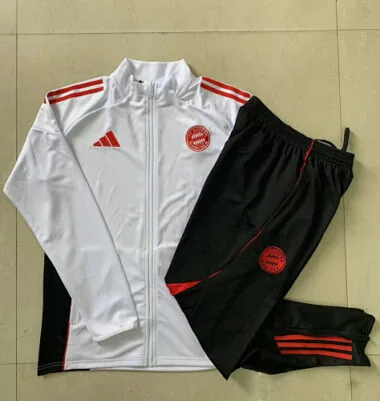 25-26 Kids Bayern Training Kits Jacket Tracksuits Cheap Football Jersey Wholesale Yupoo