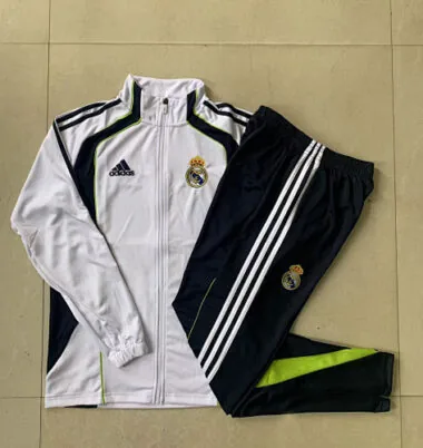 25-26 Kids Real Madrid Training Kits Jacket Tracksuits Cheap Football Jersey Wholesale Yupoo