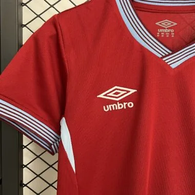 25-26 Kids West Ham Home Kit Cheap Football Jersey Wholesale Yupoo