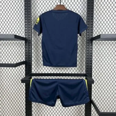25-26 Kids Atletico Madrid Away Kit Cheap Football Jersey Wholesale Yupoo