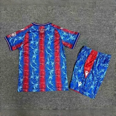 24-25 Crystal Palace Home Kid Kits Youth Apparels