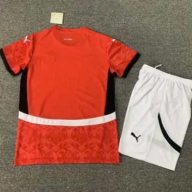 2024-25 Egypt Home Kid Kits Cheap Soccer Jerseys Yupoo