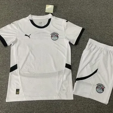 2024-25 Egypt Away Kid Kits Cheap Soccer Jerseys Yupoo