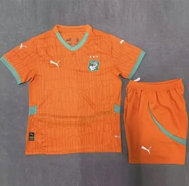 2025 Kids Côte d#039;Ivoire Home Kit Cheap Soccer Jerseys Yupoo