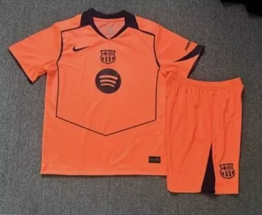 25-26 Kids Barcelona Third Away Kit Cheap Soccer Jerseys Yupoo