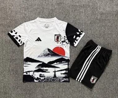 25-26 Kids Japan Special Edition Kit Cheap Football Jersey Wholesale Yupoo