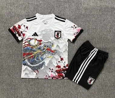 25-26 Kids Japan Special Edition Kit Cheap Football Jersey Wholesale Yupoo