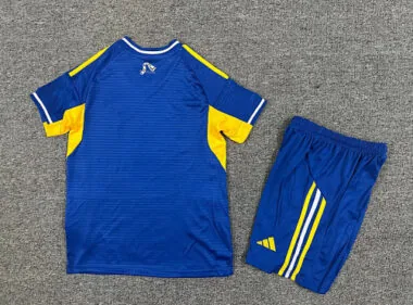 25-26 Kids Leeds United Away Kit Cheap Football Jersey Wholesale Yupoo