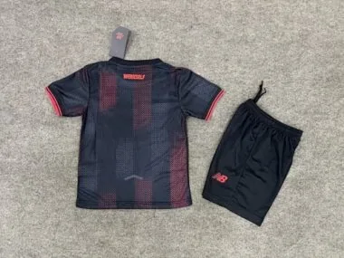 25-26 Kids Leverkusen Home Kit Cheap Football Jersey Wholesale Yupoo