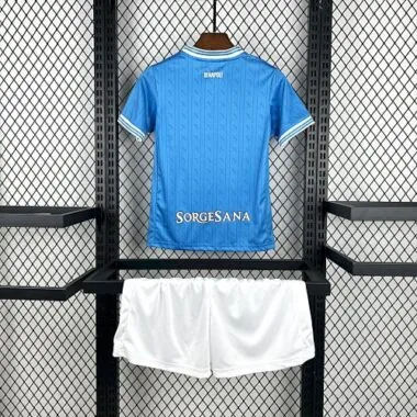 25-26 Kids Napoli Home Kit Cheap Football Jersey Wholesale Yupoo