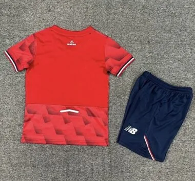 25-26 Kids Lille Home Kit Cheap Football Jersey Wholesale Yupoo