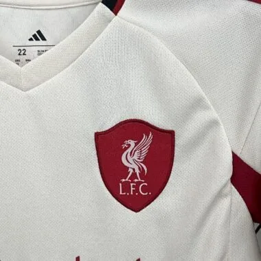25-26 Kids Liverpool Away Kit 16-28 Cheap Football Jersey Wholesale Yupoo