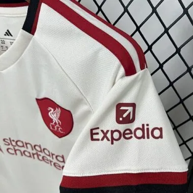 25-26 Kids Liverpool Away Kit 16-28 Cheap Football Jersey Wholesale Yupoo