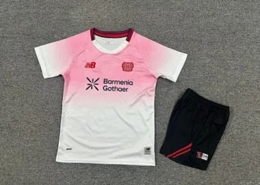 25-26 Kids Bayer 04 Leverkusen Away Kit Cheap Football Jersey Wholesale Yupoo