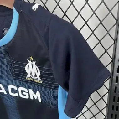 25-26 Kids Marseille Away Kit 16-28 Cheap Football Jersey Wholesale Yupoo