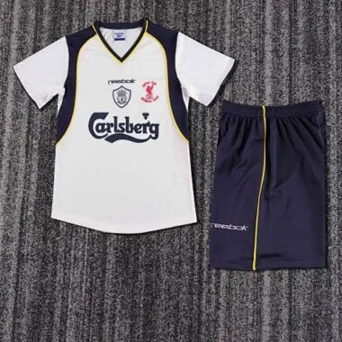 2001-02 Retro Kids Liverpool Away Kit