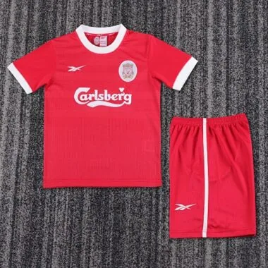 97-98 Retro Kids Liverpool Home Kit