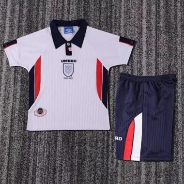 1998 Retro Kids England Home Kit