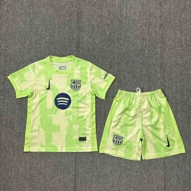24-25 Kids Barcelona Third Away Kit 16-28