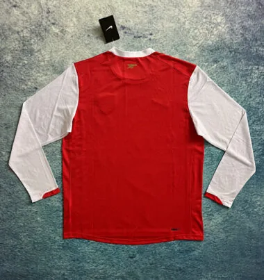 06-07 Arsenal Home Retro Long Sleeve Soccer Jerseys Yupoo