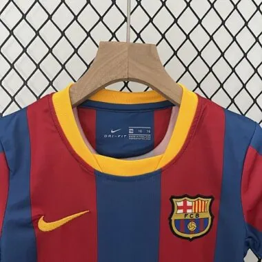 10-11 Barcelona Home Retro Kids Kit Size16-28