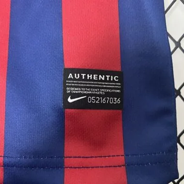 13-14 Barcelona Home Retro Kids Kits Children Shirt