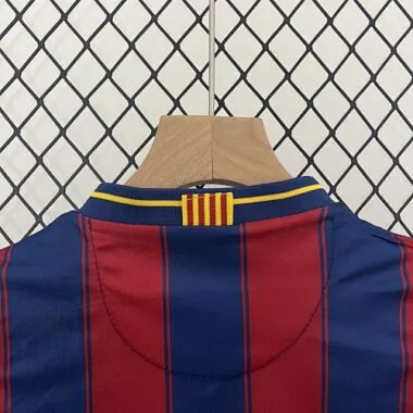 09-10 Barcelona Home Retro Kids Kits Children Shirt