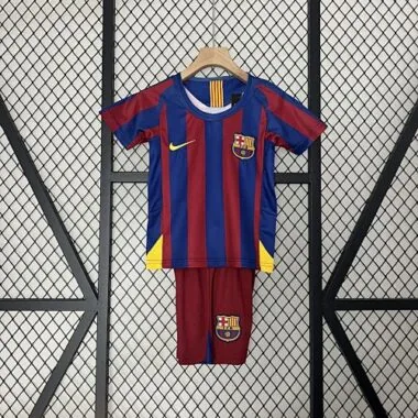 05-06 Barcelona Home Retro Kids Kits