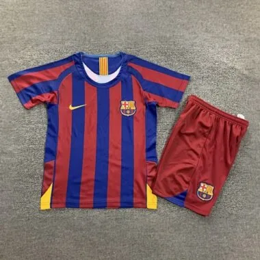 05-06 Barcelona Home Retro Kids Kits