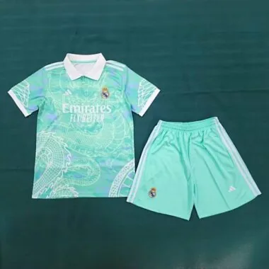 2024/25 Real Madrid Specia Edition Kits Dragon Concept Green Suits