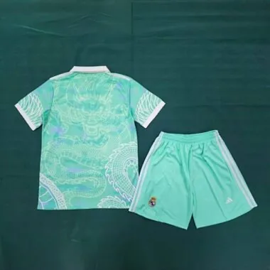 2024/25 Real Madrid Specia Edition Kits Dragon Concept Green Suits